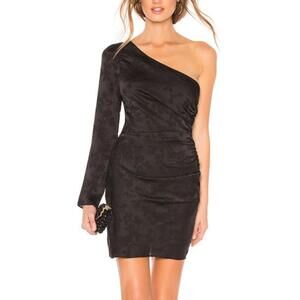 Privacy Please Kerry Mini Dress in Black  x revolve